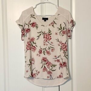 Fortune + Ivy Floral Print Top